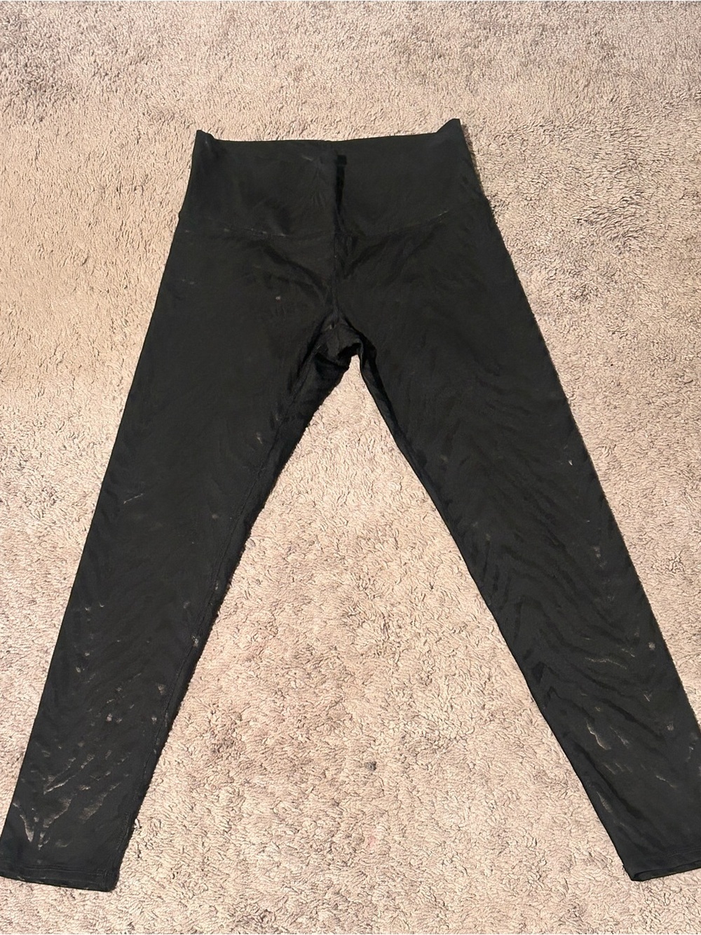 Terez Women’s Black High-Waist Leggings Medium